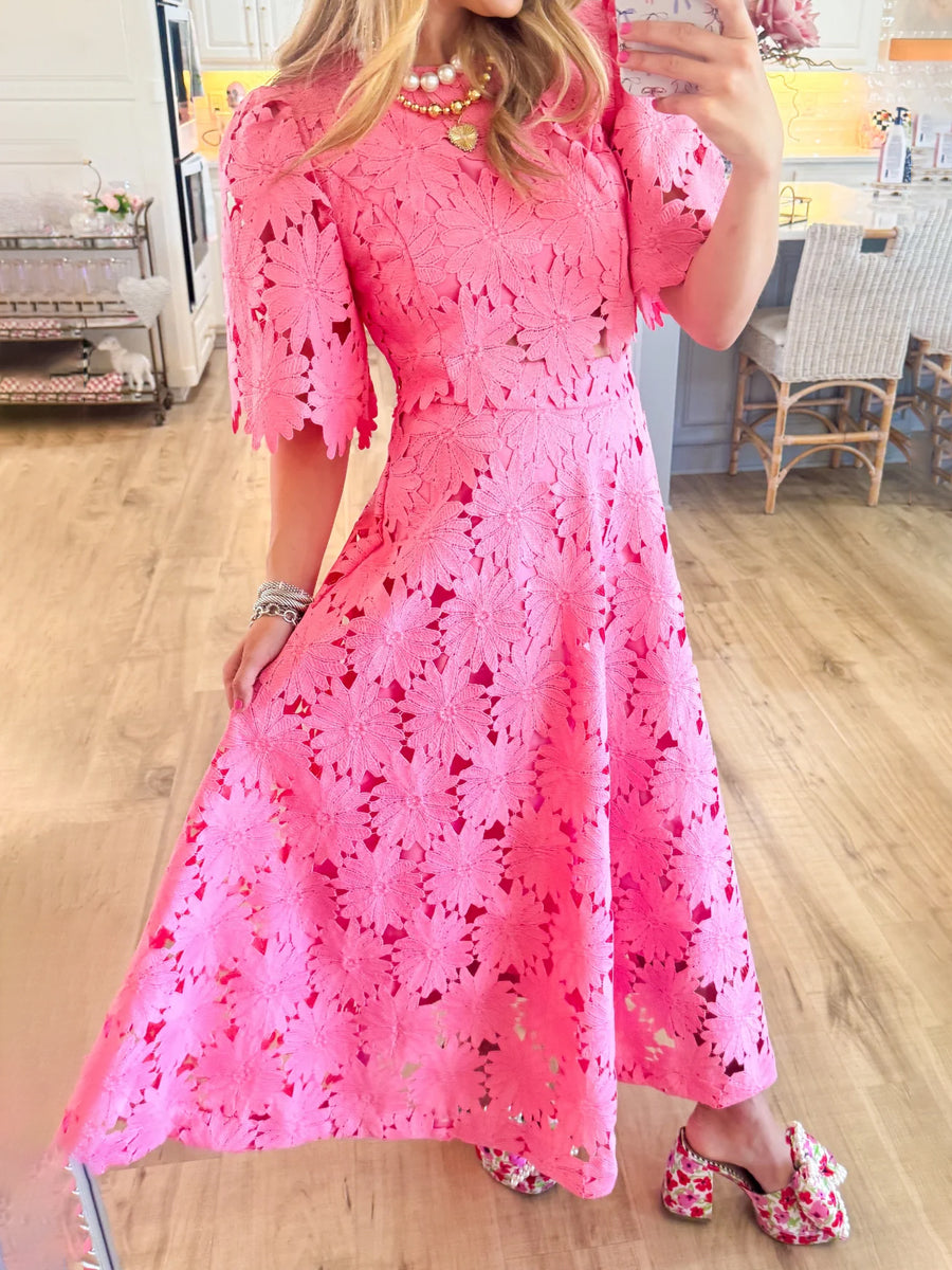 Hollowed Out Fashion Casual Two-piece Dress