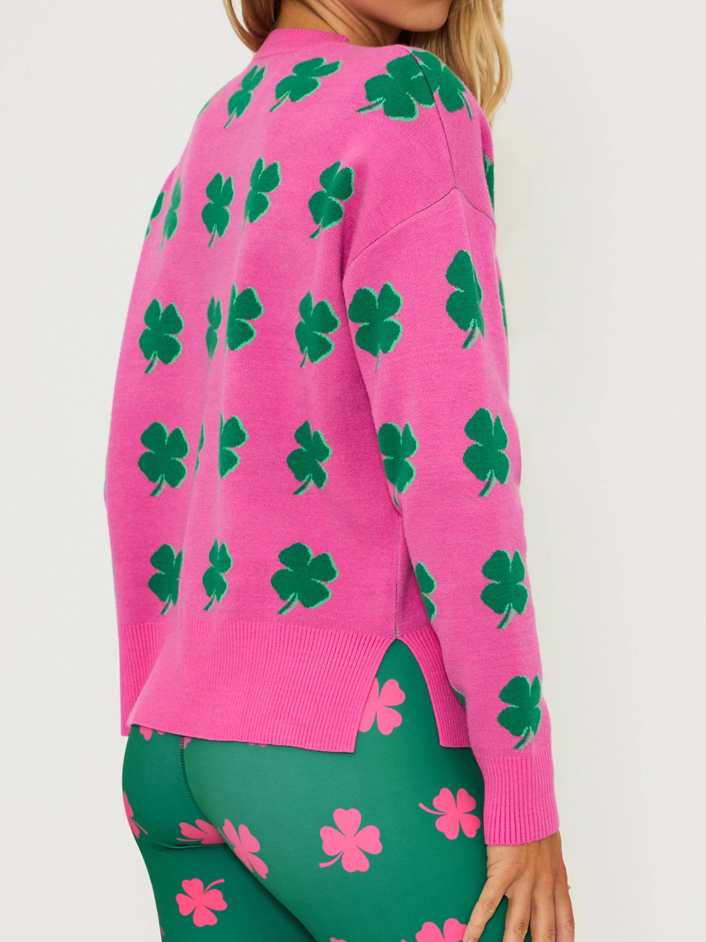Pink Lucky Sweater