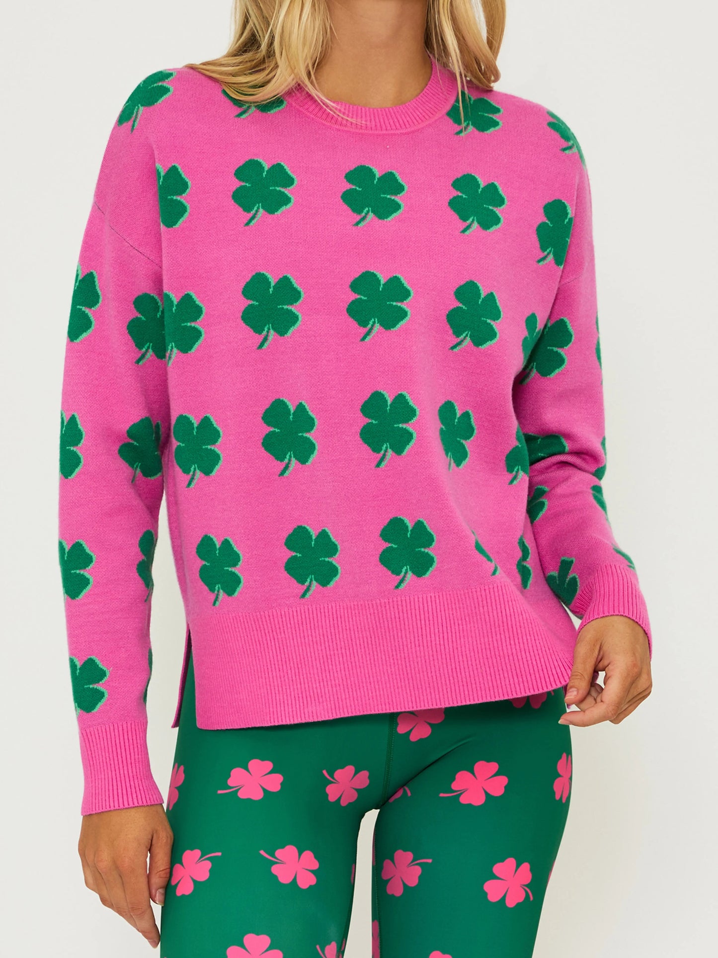 Pink Lucky Sweater