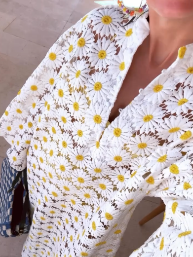 Lace Cover-up Caftan