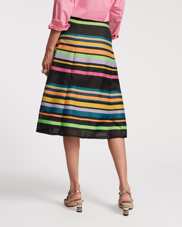 Striped Maxi Skirt