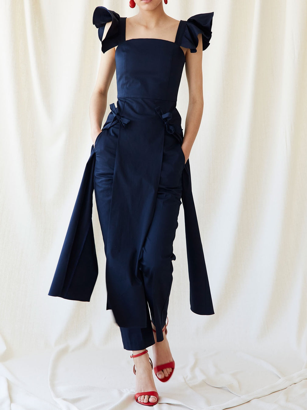 Navy Blue 2-piece Set
