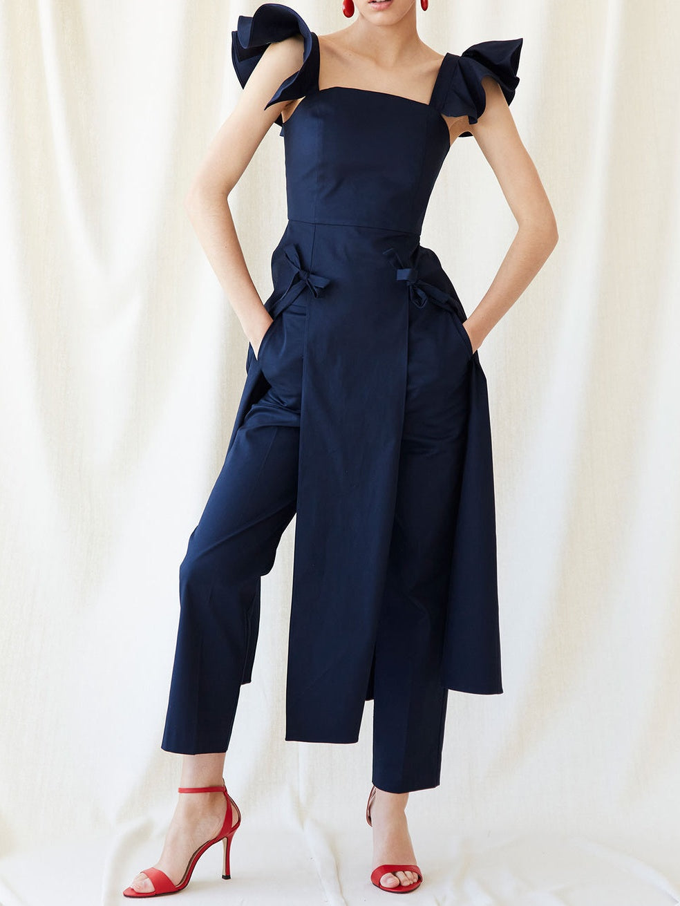 Navy Blue 2-piece Set