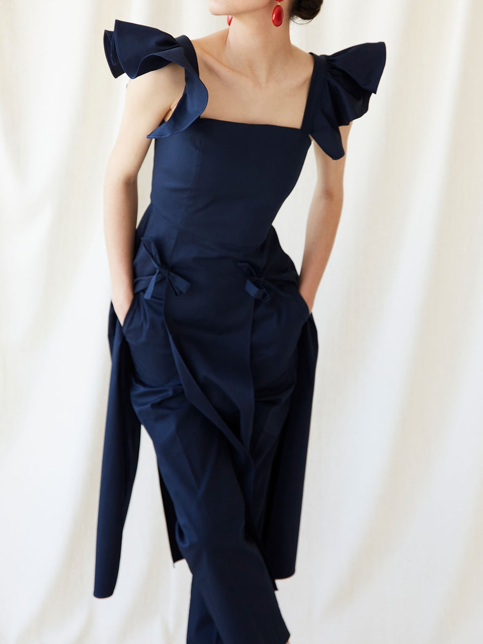 Navy Blue 2-piece Set