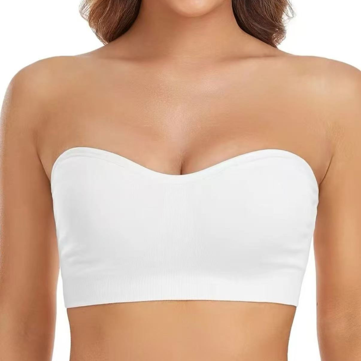 No-Slip Padled Headband Bra Silicone
