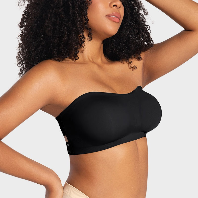 Non-Slip Crossover Side Hook Bra