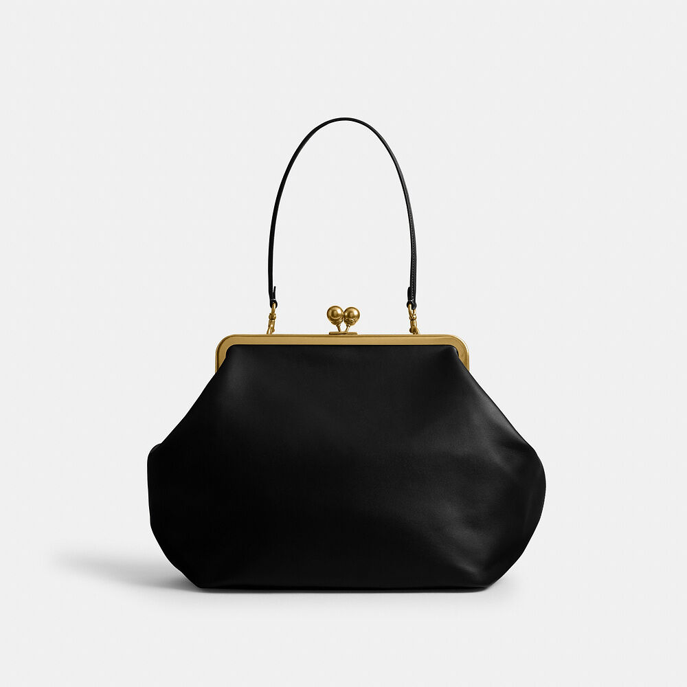 (⏰Last Day Promotion $10 OFF)Large Kisslock Frame Bag