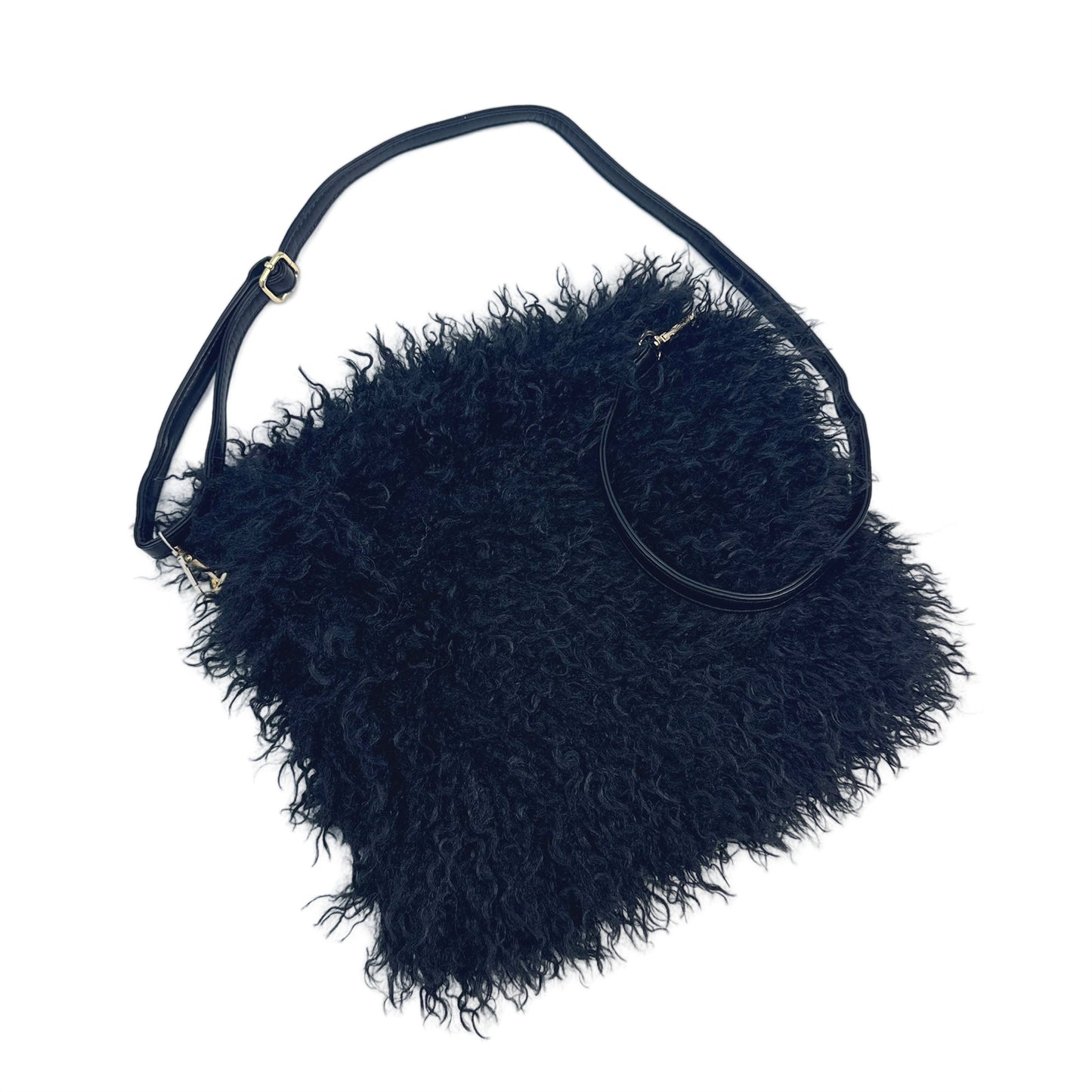 Colorful Faux Fur Bag