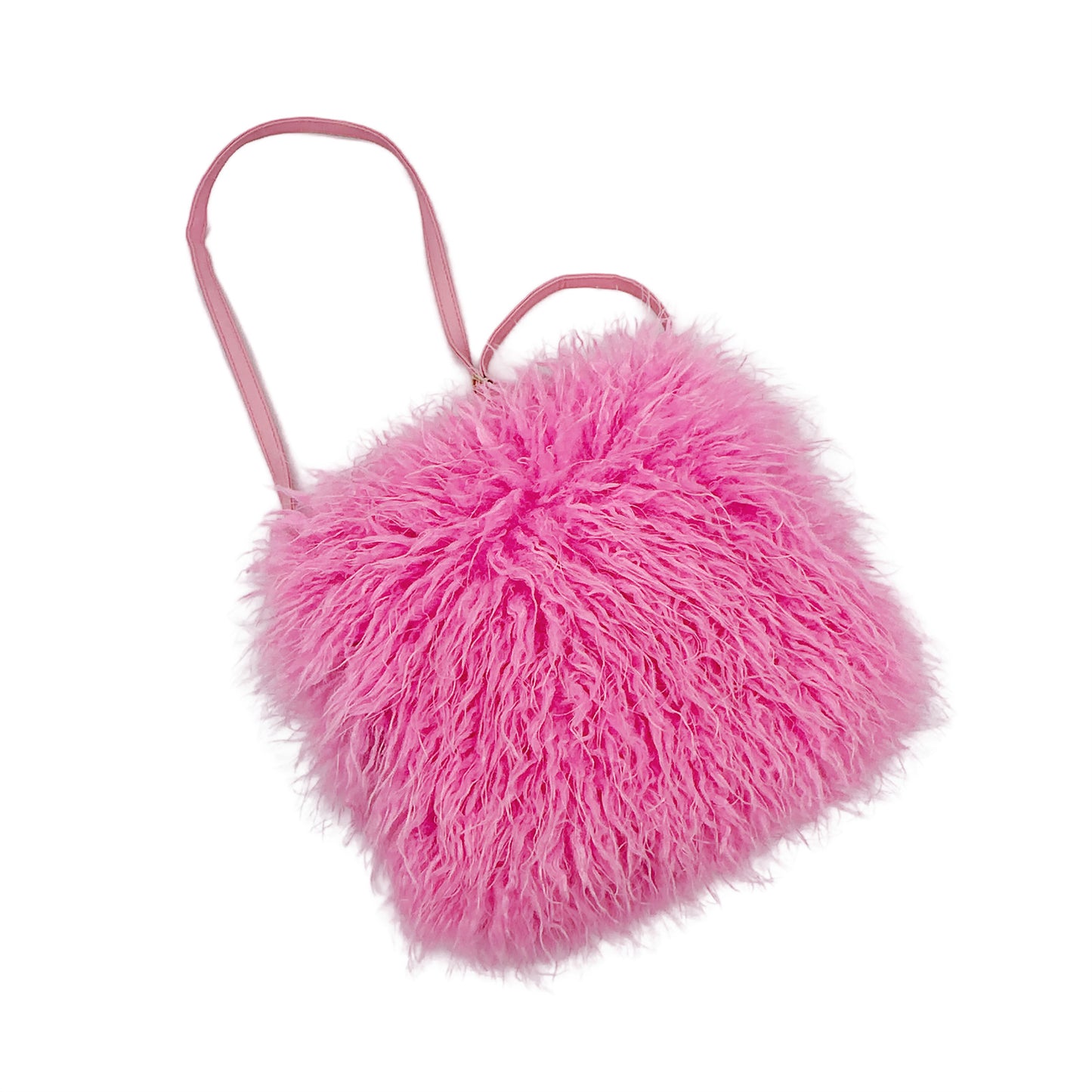 Colorful Faux Fur Bag