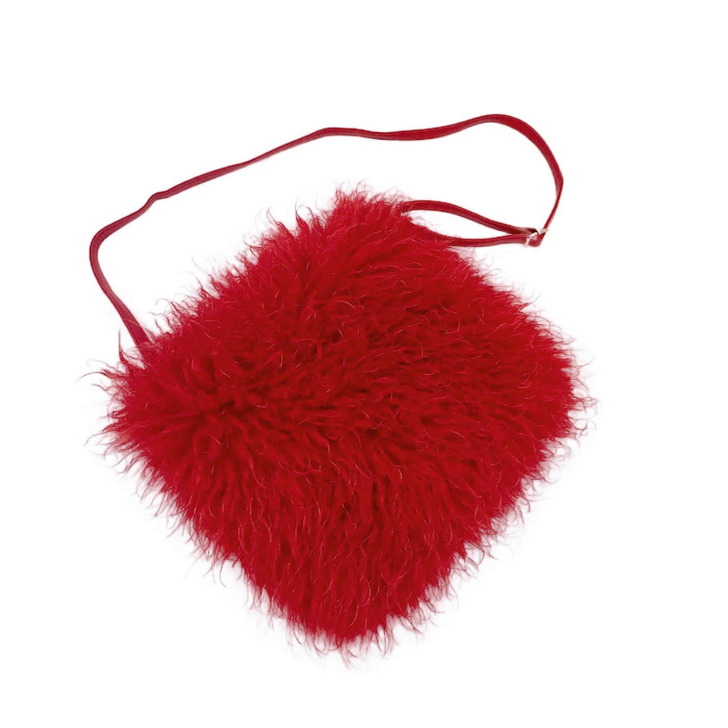 Colorful Faux Fur Bag