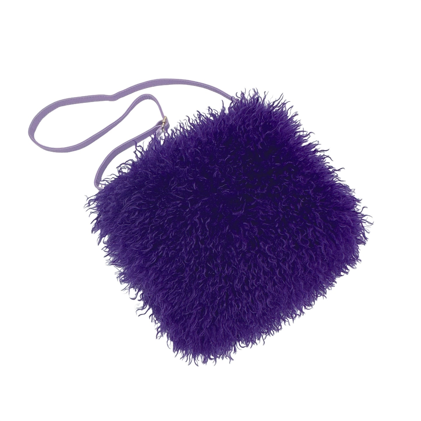 Colorful Faux Fur Bag