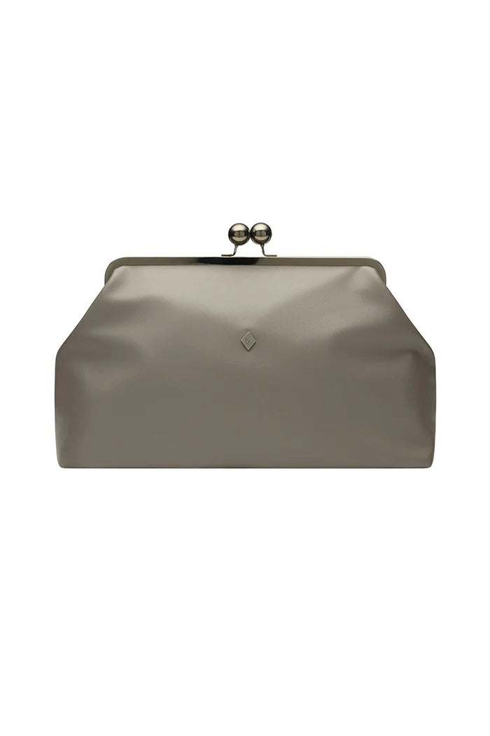 Grey Clutch Bag