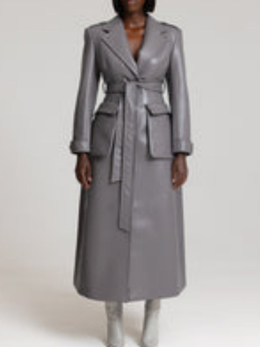 Grey Trench Coat