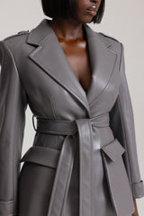 Grey Trench Coat