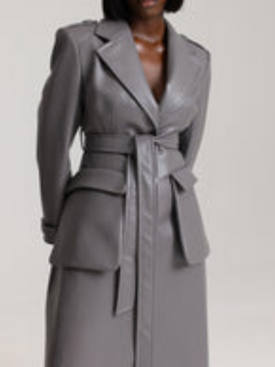 Grey Trench Coat