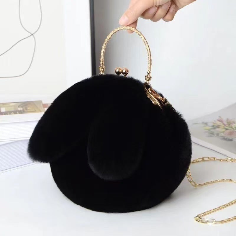 Faux Fur Handbag