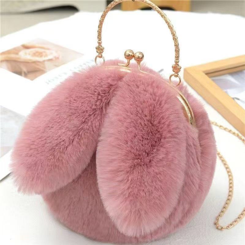 Faux Fur Handbag