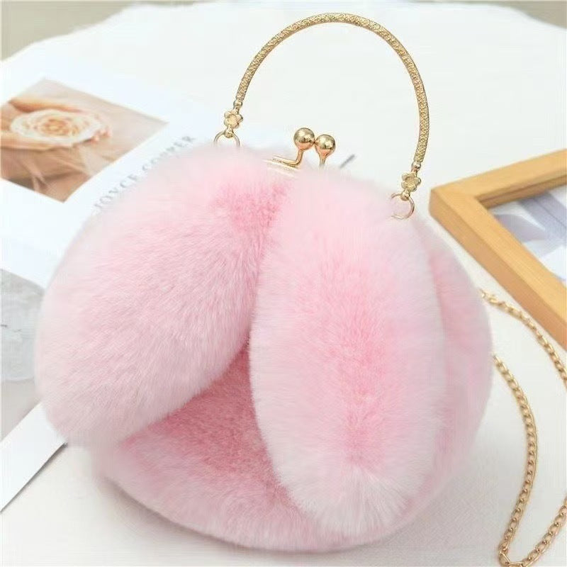 Faux Fur Handbag