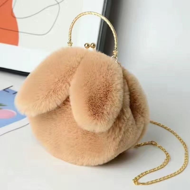 Faux Fur Handbag