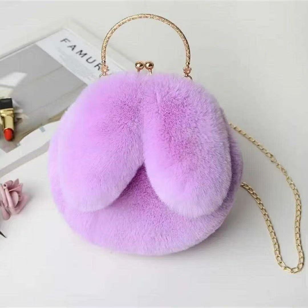 Faux Fur Handbag
