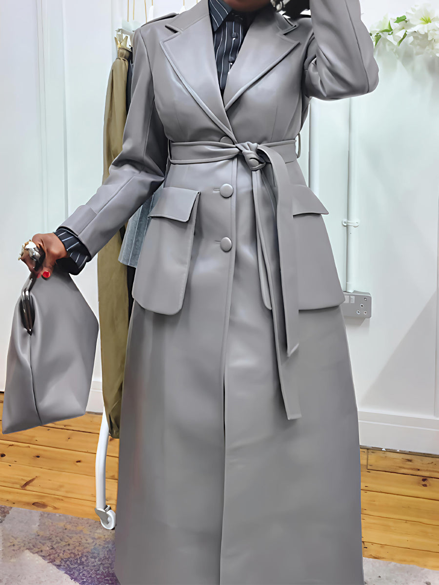 Grey Trench Coat