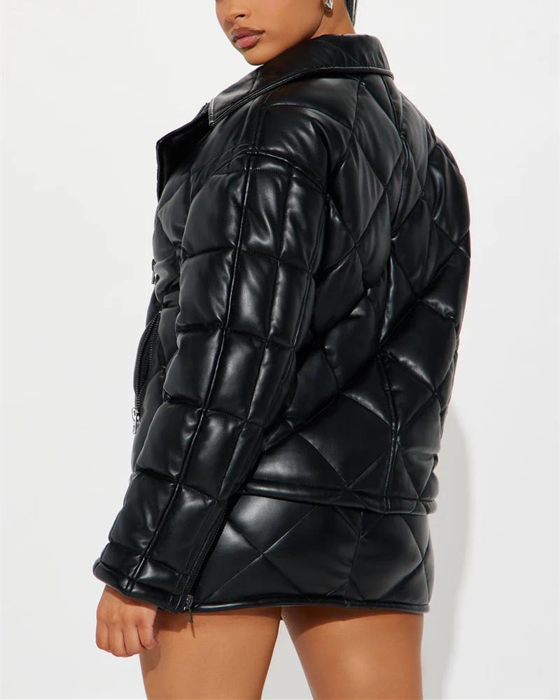 Black Leather Suit