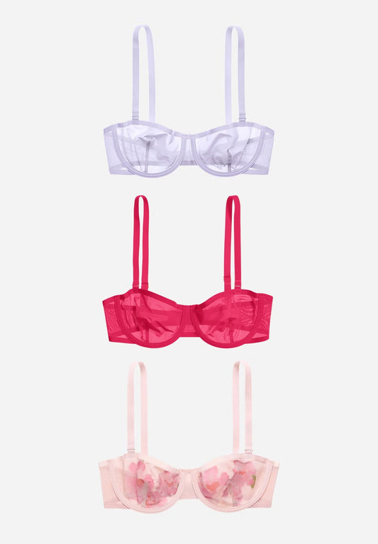 The Balconette 3 Pack