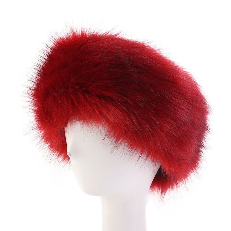 Artificial Fur Warm Head Belt
