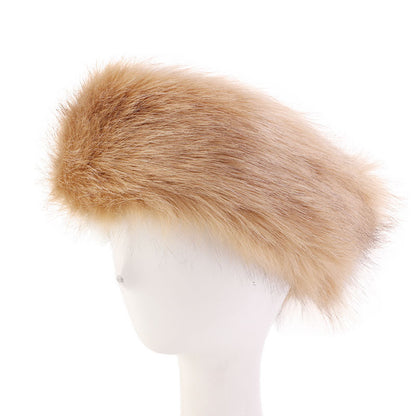 Artificial Fur Warm Head Belt