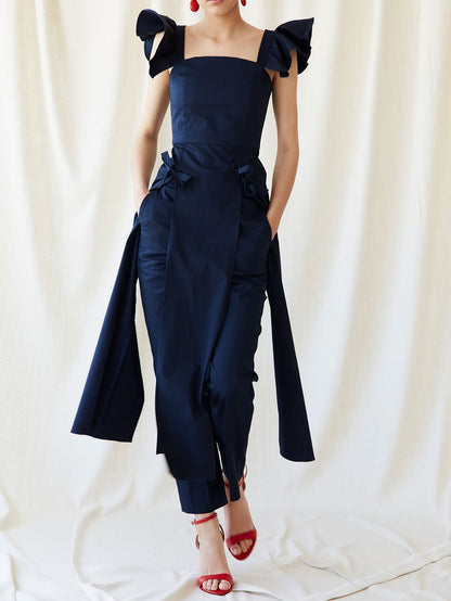 Navy Blue 2-piece Set