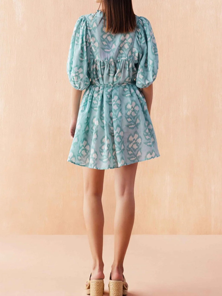 Turquoise Casita Mini Dress