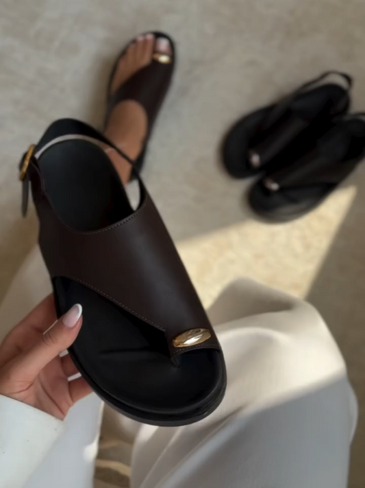 Chunky Platform Wedge Sandals