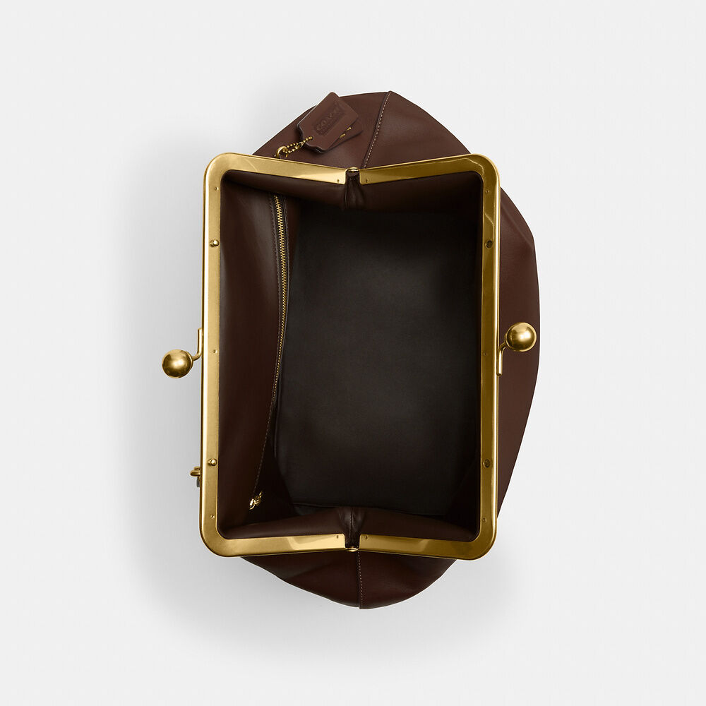 (⏰Last Day Promotion $10 OFF)Large Kisslock Frame Bag