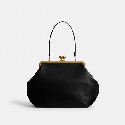 (⏰Last Day Promotion $10 OFF)Large Kisslock Frame Bag