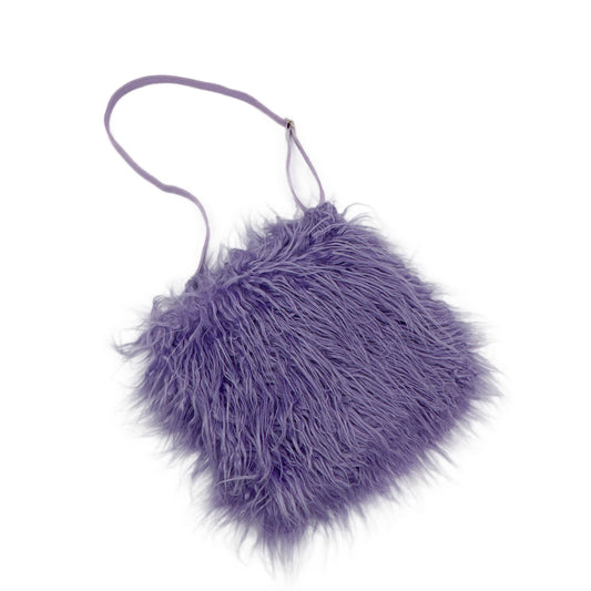 Colorful Faux Fur Bag