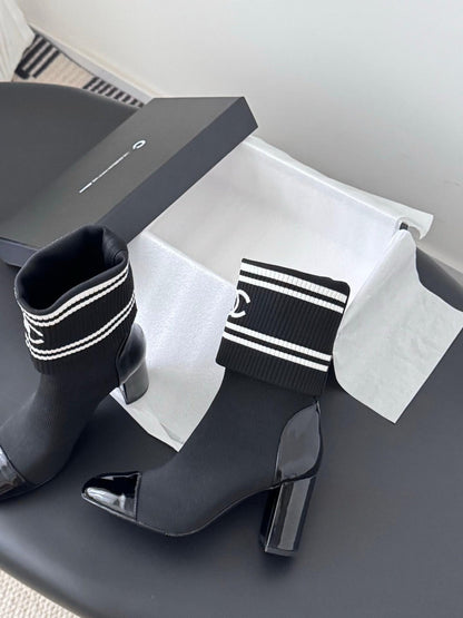 Double-C 80mm Ankle Boots