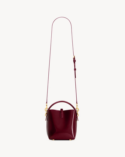 (⏰Last Day Promotion $10 OFF)-Mini Patent Leather Handbag