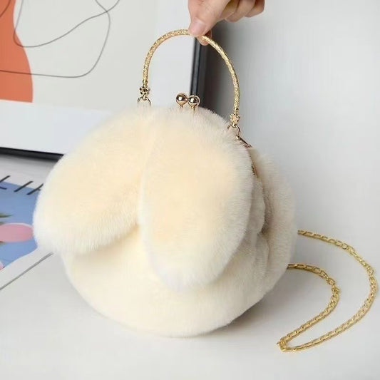 Faux Fur Handbag