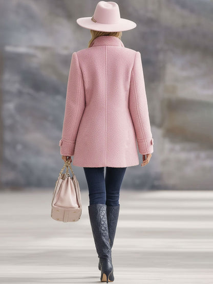Polar Fleece Zip-Up Jacket Coat