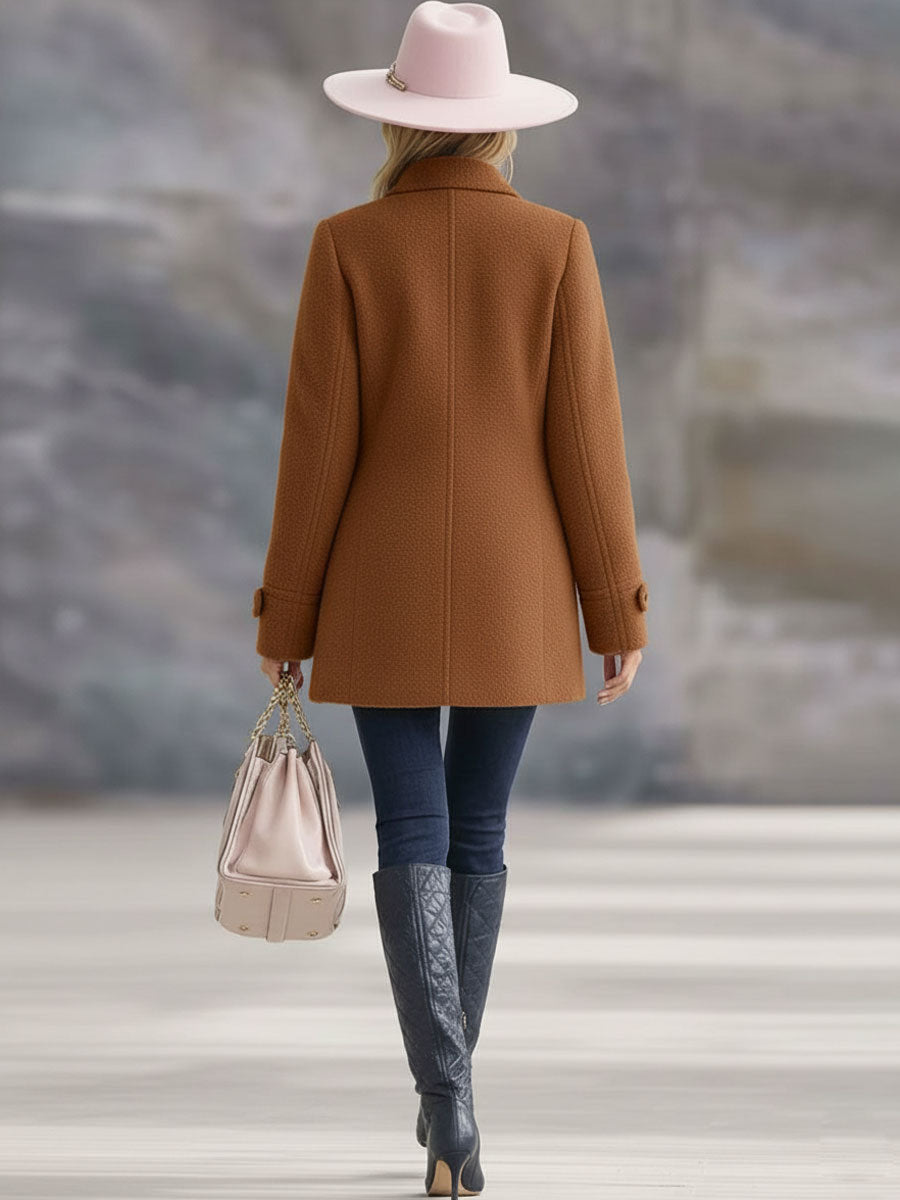 Polar Fleece Zip-Up Jacket Coat