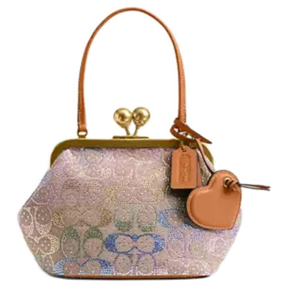 Vintage Beaded Clutch Bag