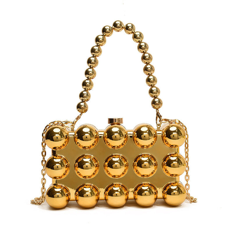 Colorful Beaded Clutch