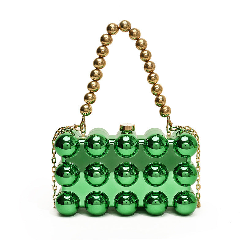 Colorful Beaded Clutch