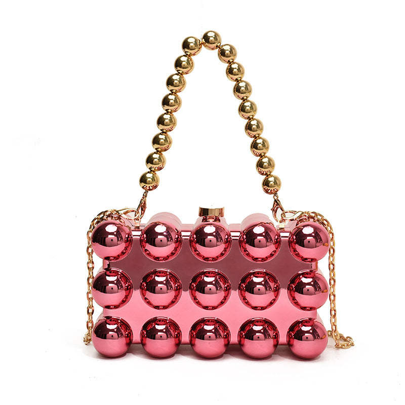 Colorful Beaded Clutch