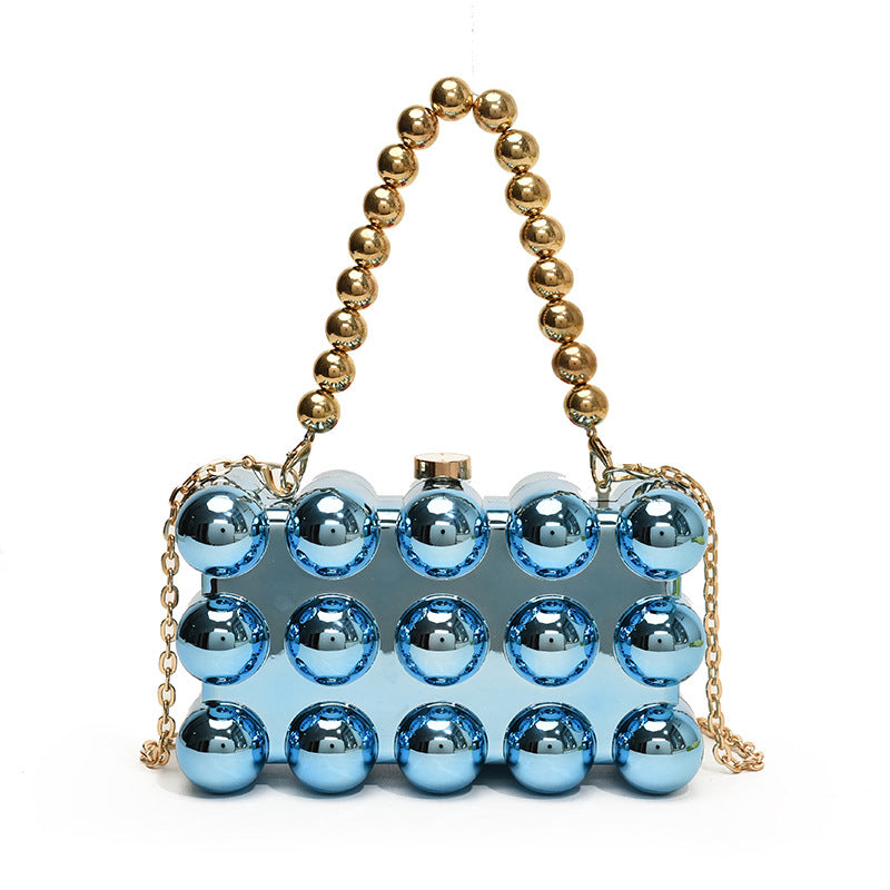 Colorful Beaded Clutch