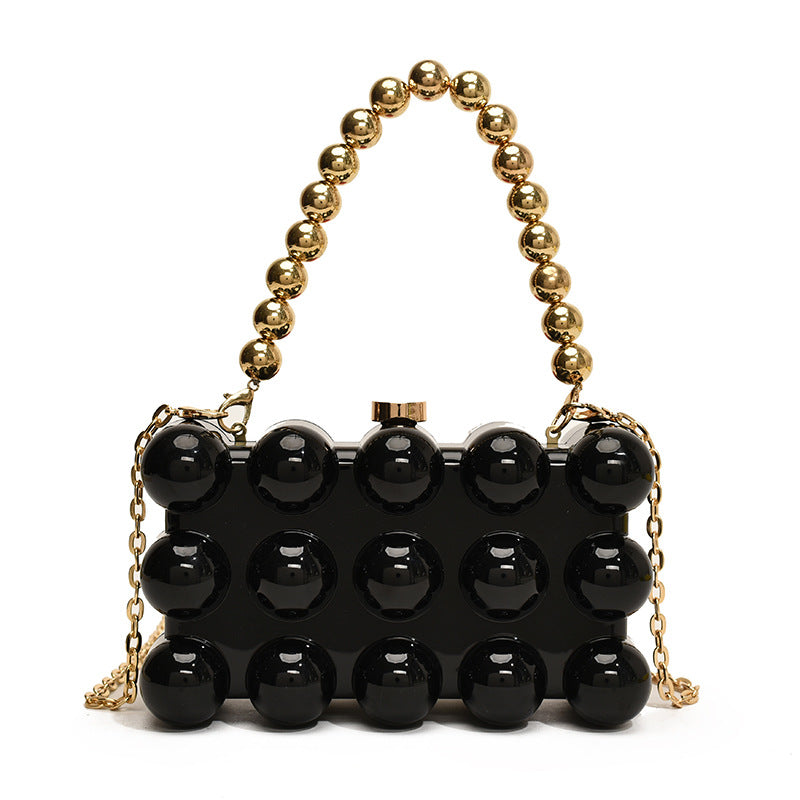 Colorful Beaded Clutch
