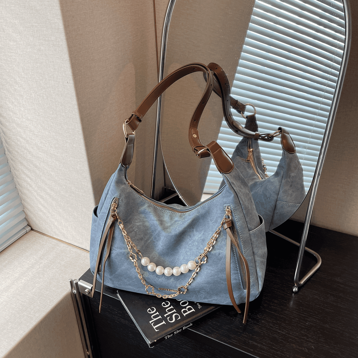 Versatile Colorful Handbags