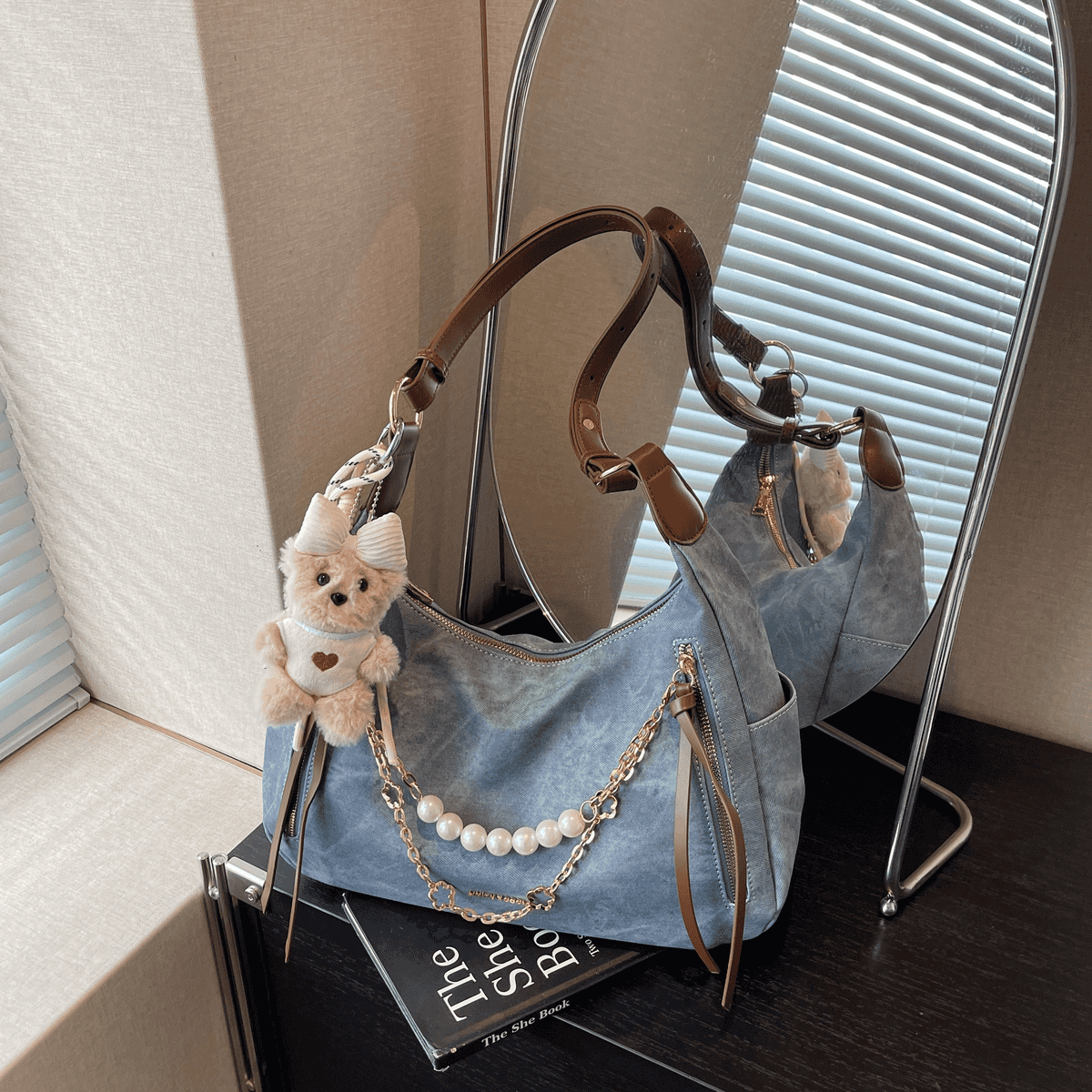 Versatile Colorful Handbags