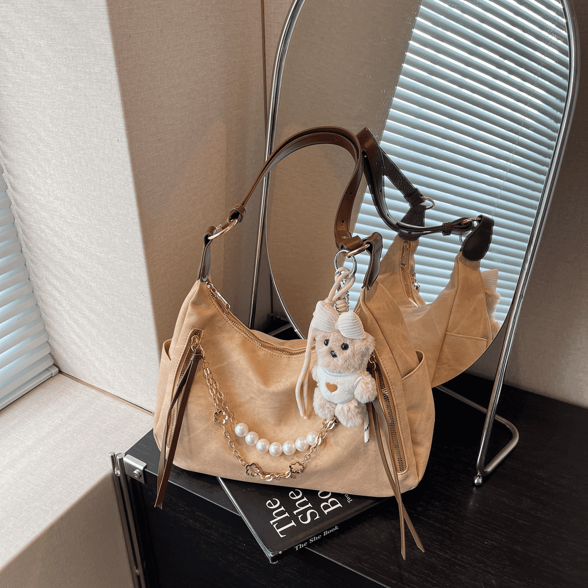 Versatile Colorful Handbags