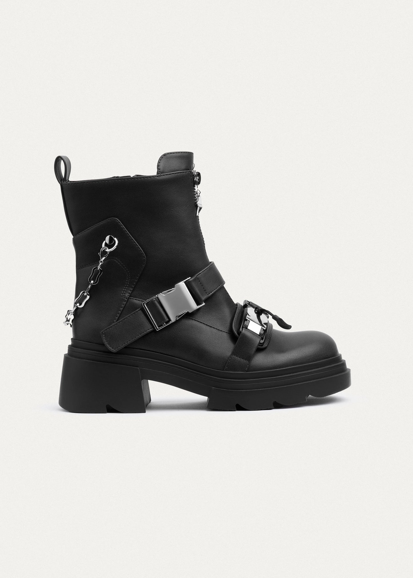Black Chunky Platform Boots